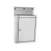 Small Wall Mount Mailbox - Stainless Steel